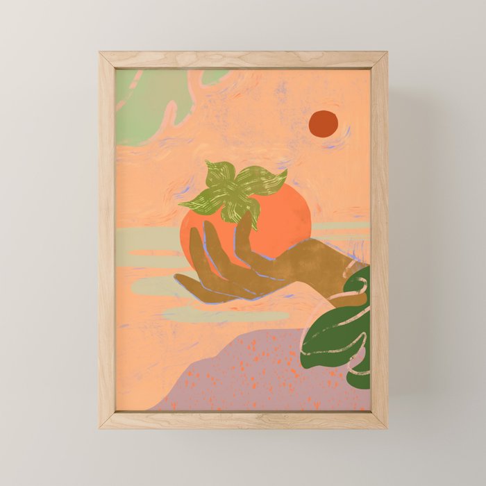 Persimmon Mini Art Print Gallery Image 1