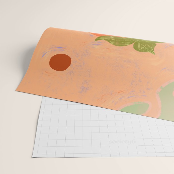 Persimmon Wrapping Paper Gallery Image 2