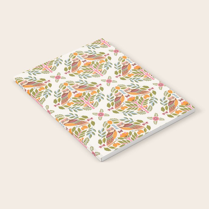 Woodland Owls - Multi-colored Notebook Gallery Image 2