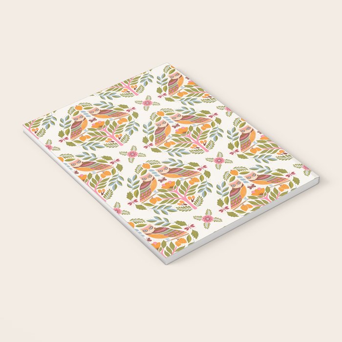 Woodland Owls - Multi-colored Notebook Gallery Image 3
