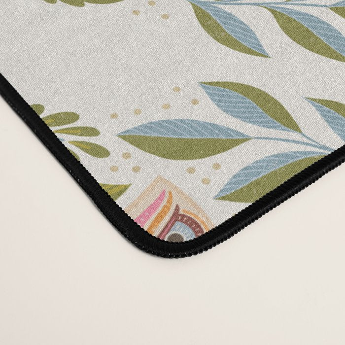 Woodland Owls - Multi-colored Desk Mat Gallery Image 4