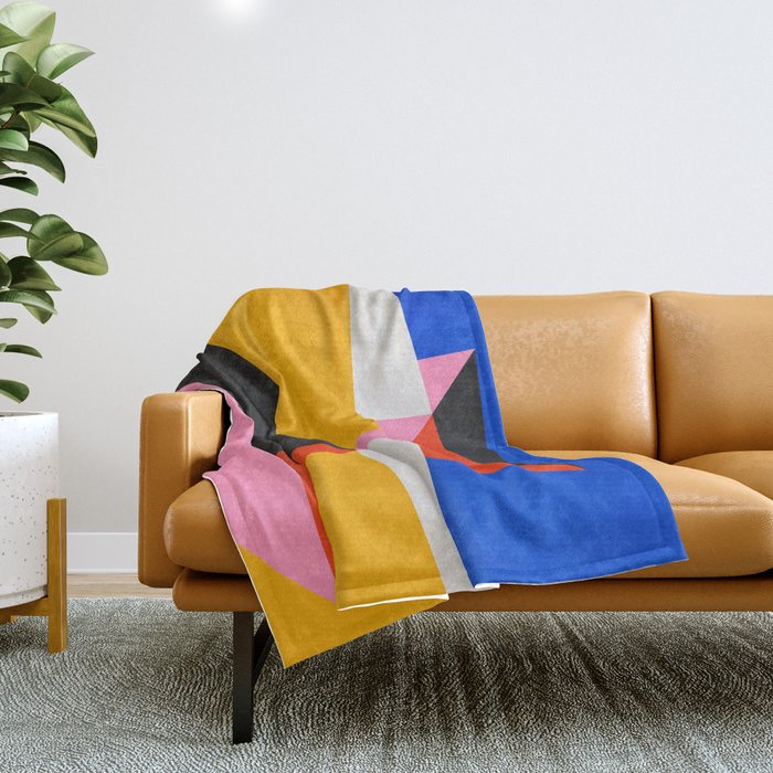 BAUHAUS 001 Throw Blanket Gallery Image 1