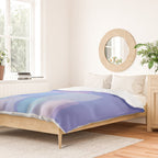 Abstract geometric pixel city 6 Duvet Cover Gallery Image 2