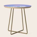 Abstract geometric pixel city 6 Side Table Gallery Image 1