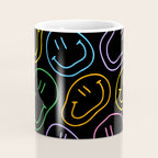 Colorful happy smiling face cartoon pattern Coffee Mug Gallery Image 4