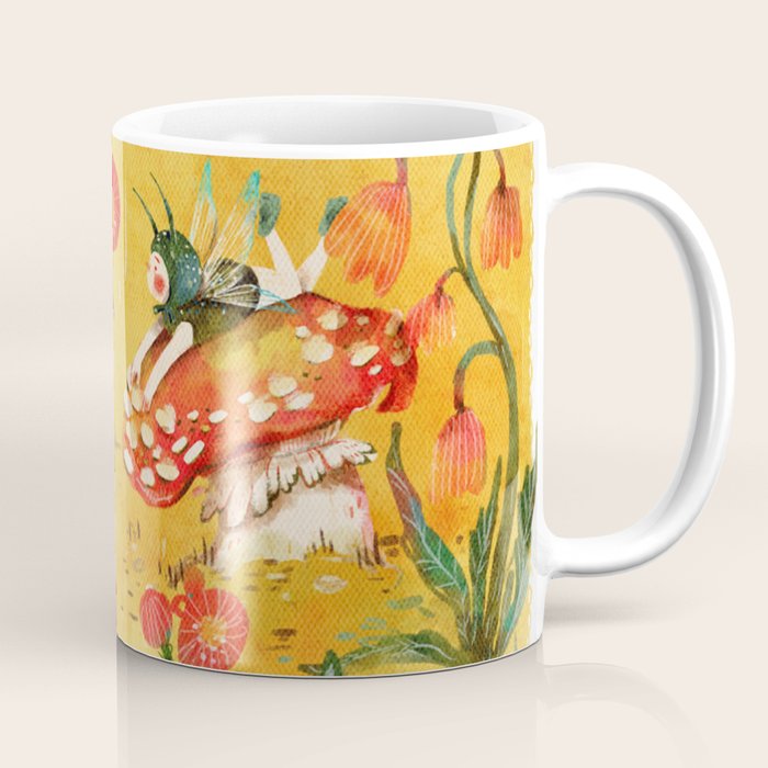 Advice From a Caterpillar - Alice in Wonderland Coffee Mug Gallery Image 1