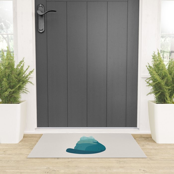 Cat Landscape 171: A Hungry Cat Welcome Mat Gallery Image 3