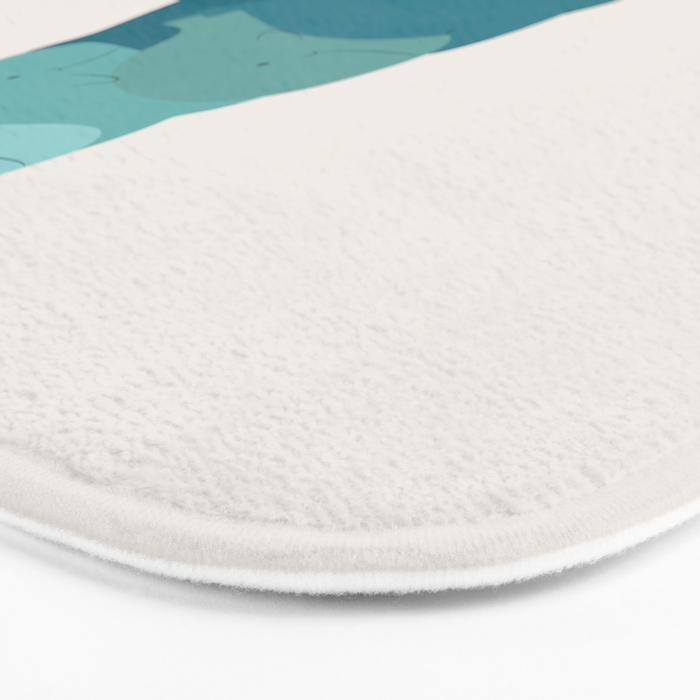 Cat Landscape 171: A Hungry Cat Bath Mat Gallery Image 3