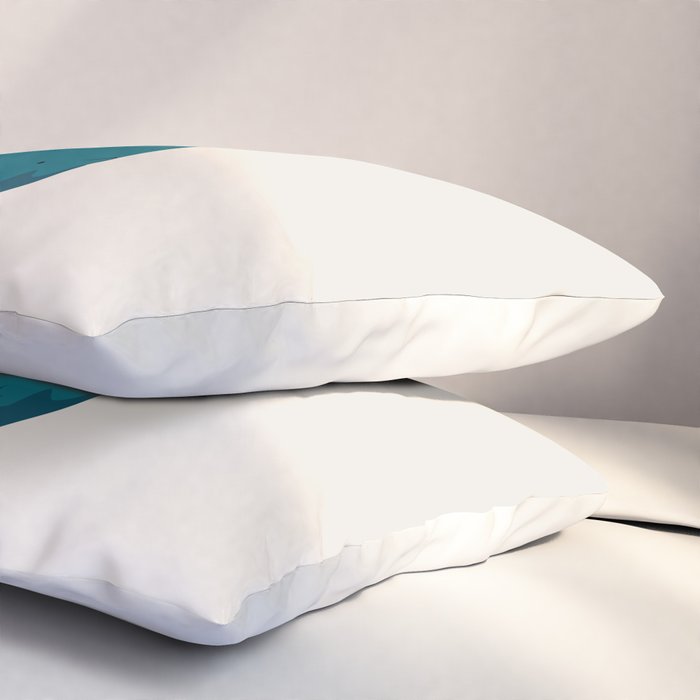 Cat Landscape 171: A Hungry Cat Pillow Sham Gallery Image 3