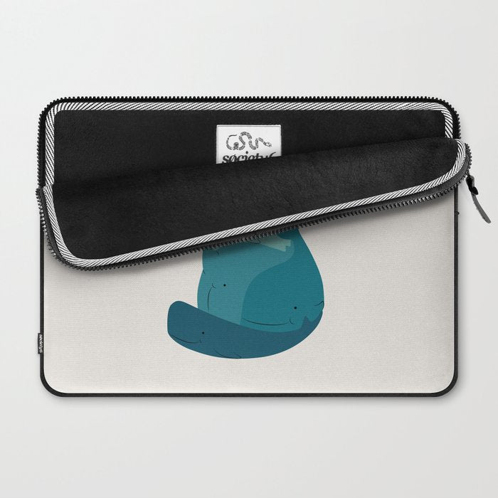 Cat Landscape 171: A Hungry Cat Laptop Sleeve Gallery Image 2