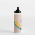 "And For Wherever You Are On The Journey Light Will Meet You There." Water Bottle Gallery Image 3