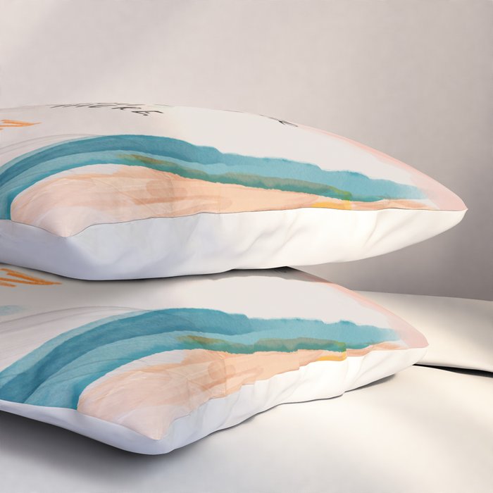 "And For Wherever You Are On The Journey Light Will Meet You There." Pillow Sham Gallery Image 3