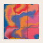 Cloud Color - Rainbow Wood Wall Art Gallery Image 1