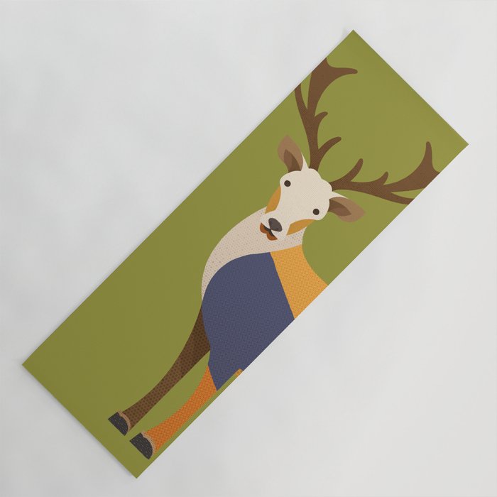 Red Deer Yoga Mat Gallery Image 1