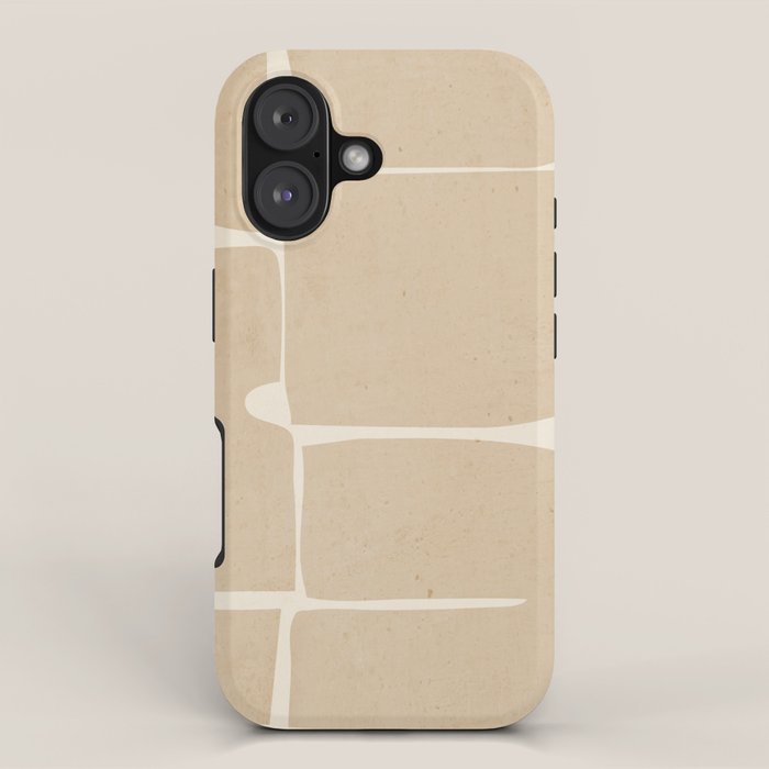 Modern Abstract Minimal Shapes 215 iPhone Case Gallery Image 1