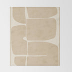 Modern Abstract Minimal Shapes 215 Throw Blanket Gallery Image 2