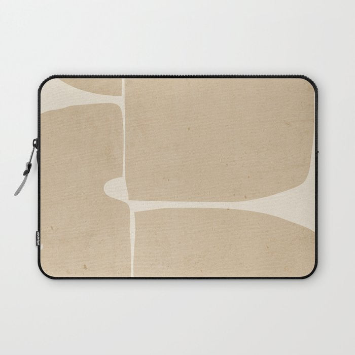 Modern Abstract Minimal Shapes 215 Laptop Sleeve Gallery Image 1