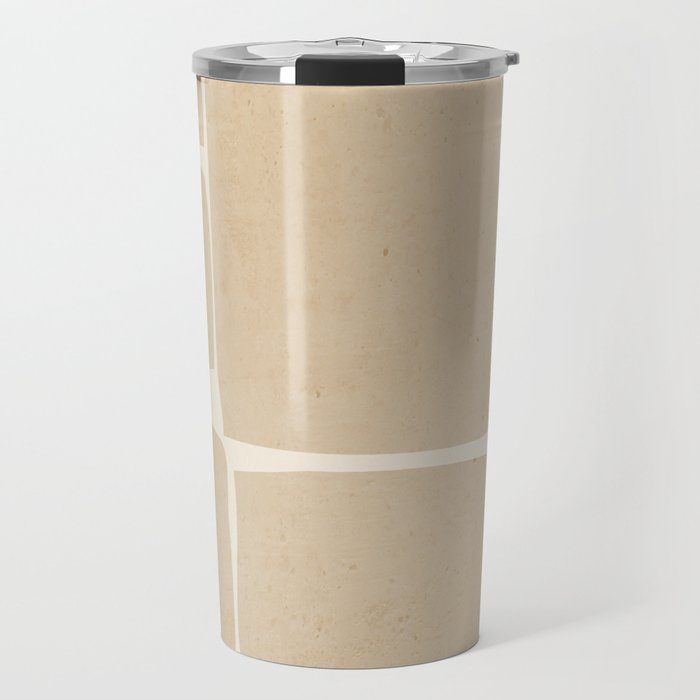 Modern Abstract Minimal Shapes 215 Travel Mug Gallery Image 1