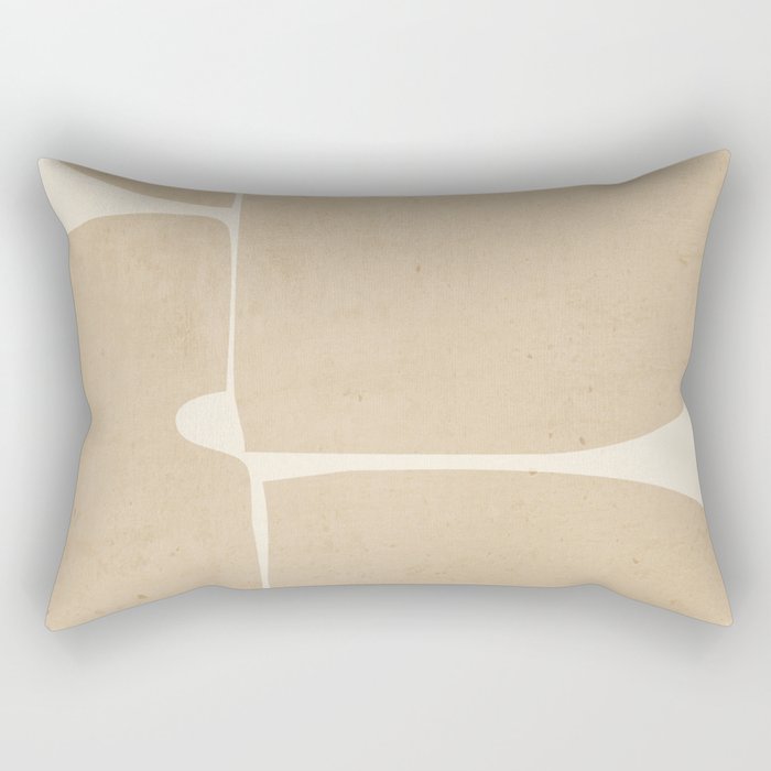 Modern Abstract Minimal Shapes 215 Rectangular Pillow Gallery Image 2