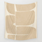 Modern Abstract Minimal Shapes 215 Wall Tapestry Gallery Image 4