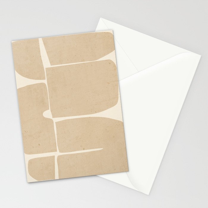 Modern Abstract Minimal Shapes 215 Stationery Card Gallery Image 2