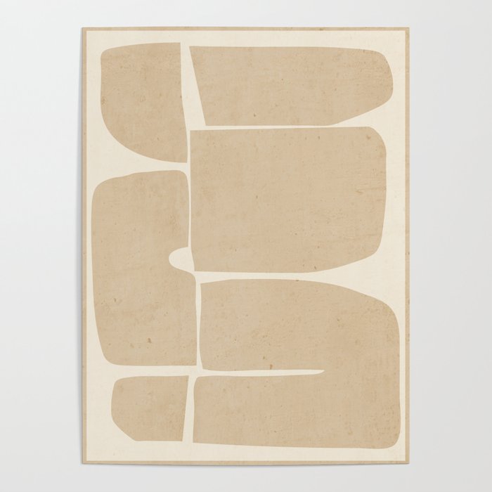 Modern Abstract Minimal Shapes 215 Poster Gallery Image 4