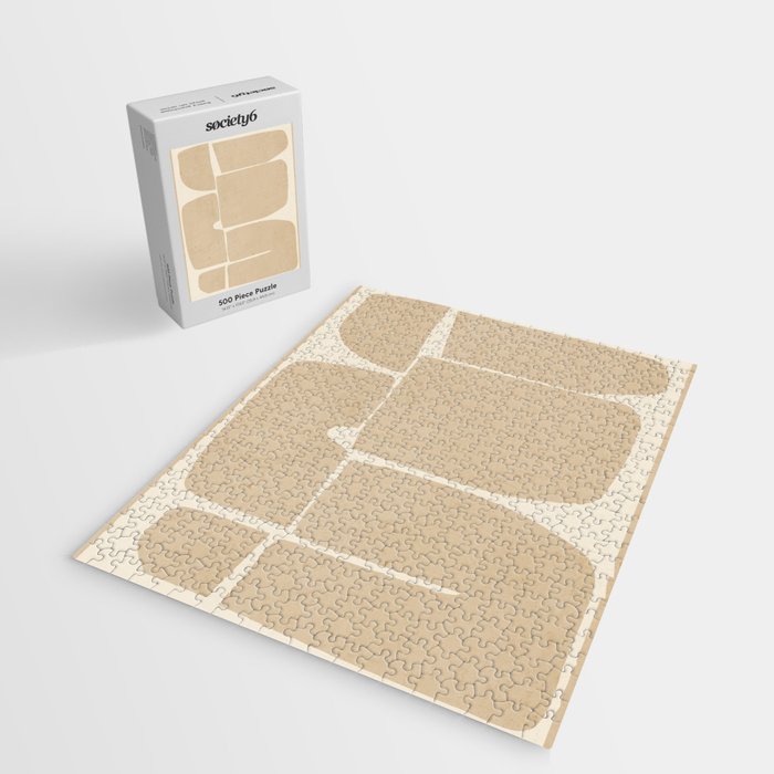 Modern Abstract Minimal Shapes 215 Jigsaw Puzzle Gallery Image 2