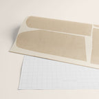 Modern Abstract Minimal Shapes 215 Wrapping Paper Gallery Image 2