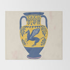 Ancient vase #2 Throw Blanket Gallery Image 2