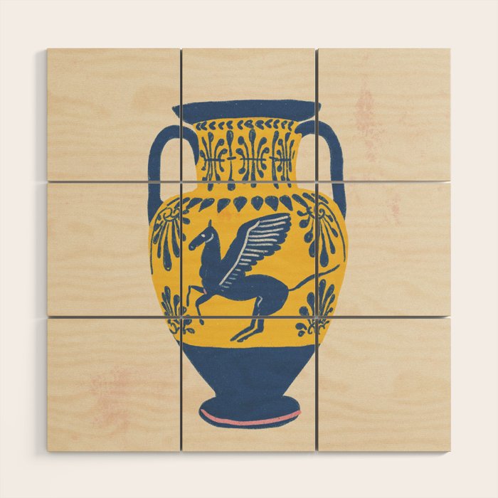 Ancient vase #2 Wood Wall Art Gallery Image 1