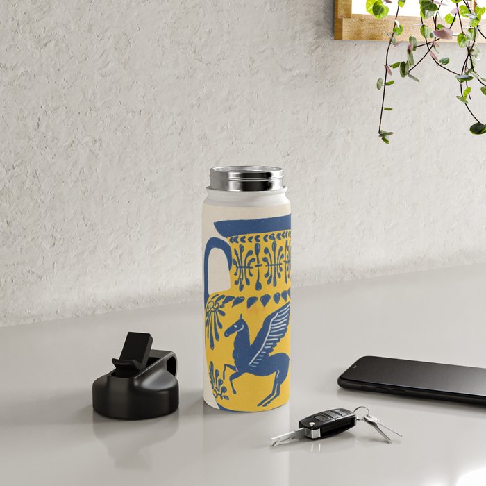 Ancient vase #2 Water Bottle Gallery Image 4