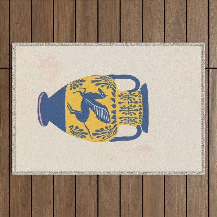 Ancient vase #2 Outdoor Rug Gallery Image 1