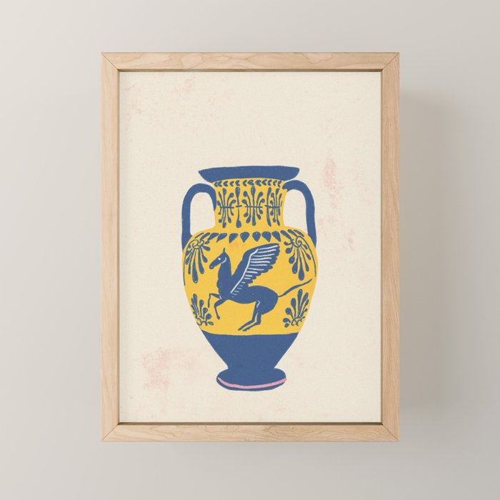 Ancient vase #2 Mini Art Print Gallery Image 1