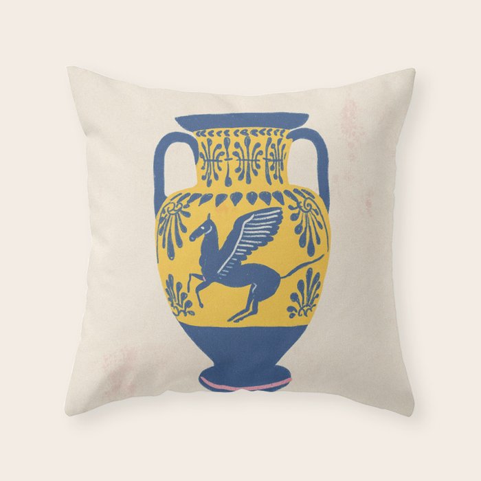 Ancient vase #2 Throw Pillow Gallery Image 6