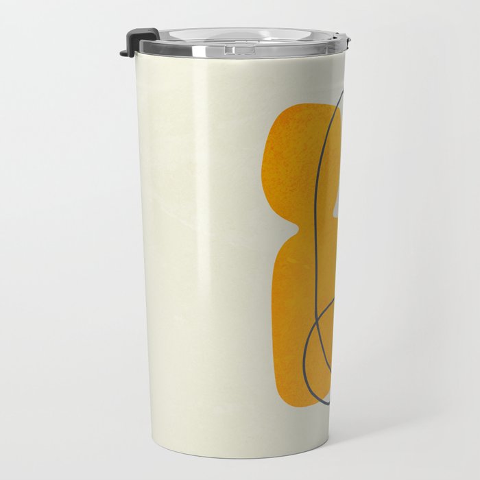Mid Century Abstraction Travel Mug Gallery Image 3