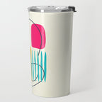 Mid Century Abstraction Travel Mug Gallery Image 2