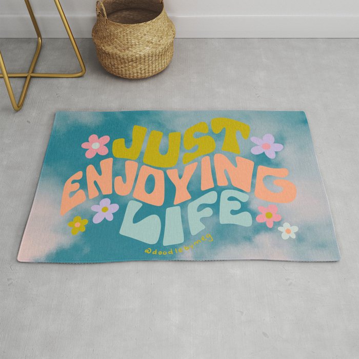 Just Enjoying Life Rug Gallery Image 1