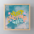 Just Enjoying Life Mini Art Print Gallery Image 1