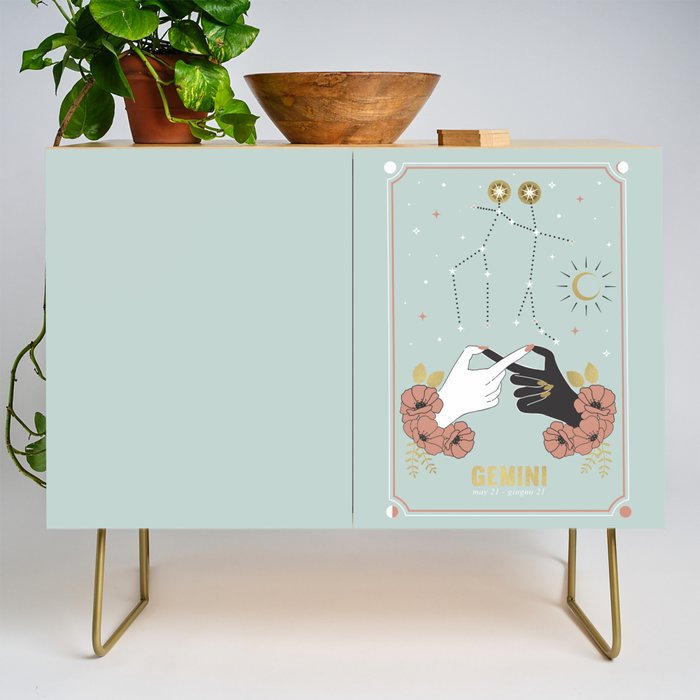 Gemini Zodiac Series Credenza Gallery Image 1