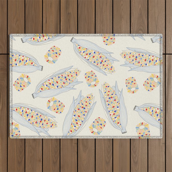Corn Outdoor Rug Gallery Image 1