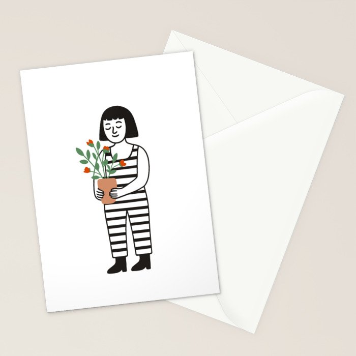 Nurture in Bloom Stationery Card Gallery Image 2