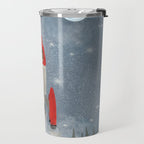 fox goes to the moon Travel Mug Gallery Image 2