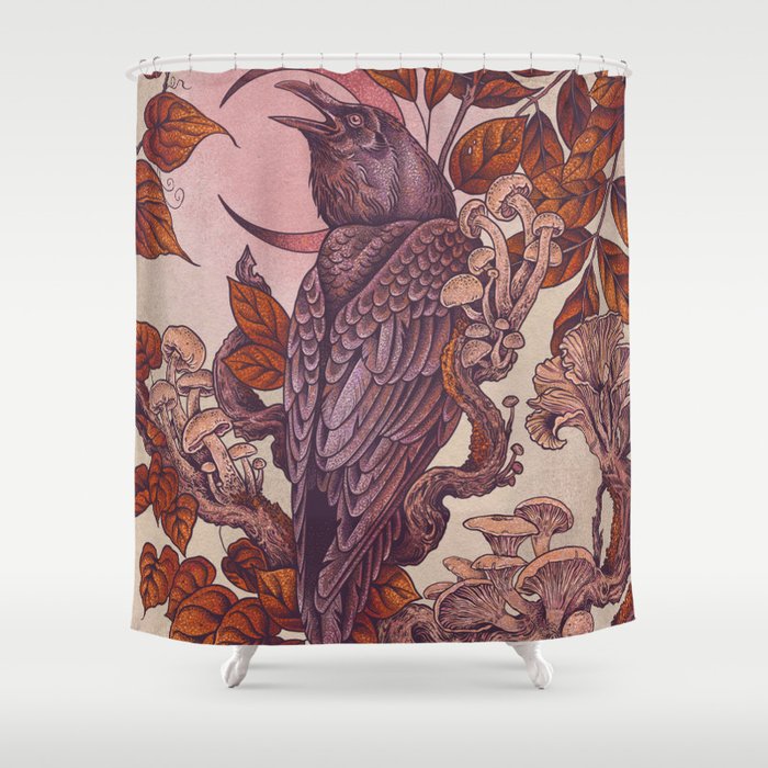 Dusty Dusk Shower Curtain Gallery Image 1