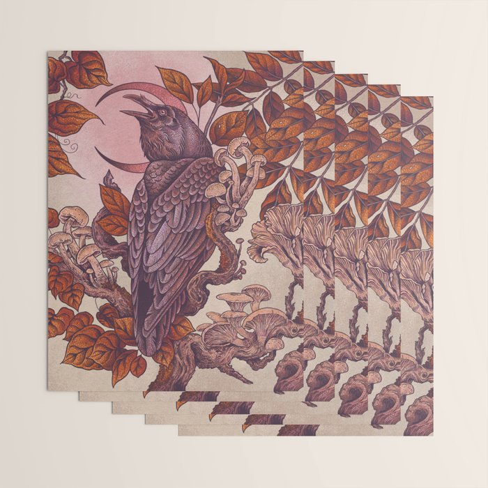Dusty Dusk Wrapping Paper Gallery Image 3