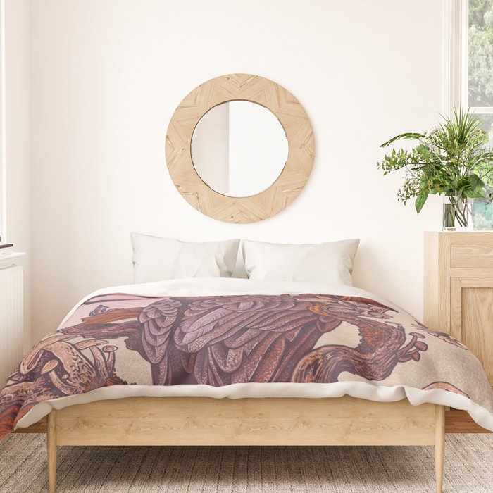 Dusty Dusk Duvet Cover Gallery Image 3