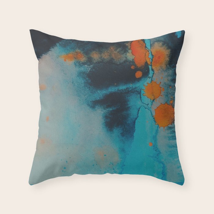 Couldn't look you in the eye Throw Pillow Gallery Image 1
