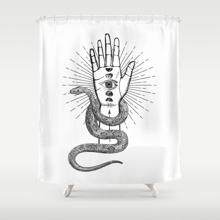 The Future is Yours Shower Curtain Gallery Image 1