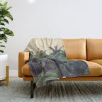 Leaves Throw Blanket Gallery Image 1