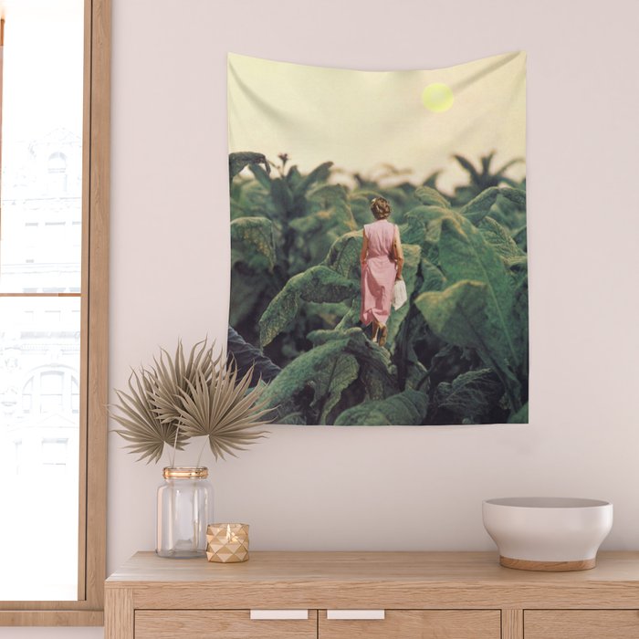 Leaves Wall Tapestry Gallery Image 2