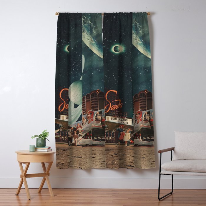 a Postcard from year 2348 Window Curtain Gallery Image 5